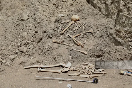 Media reps visit site of mass grave discovery in Azerbaijan’s Shusha