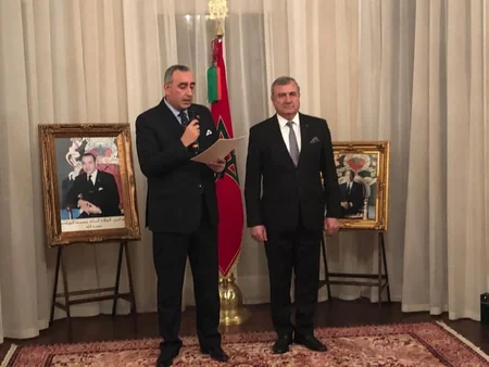 Azərbaycanın Mərakeşdəki keçmiş səfirinə orden təqdim edilib - FOTO