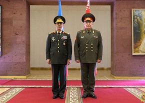 Defense ministers of Azerbaijan, Belarus mull deepening military cooperation