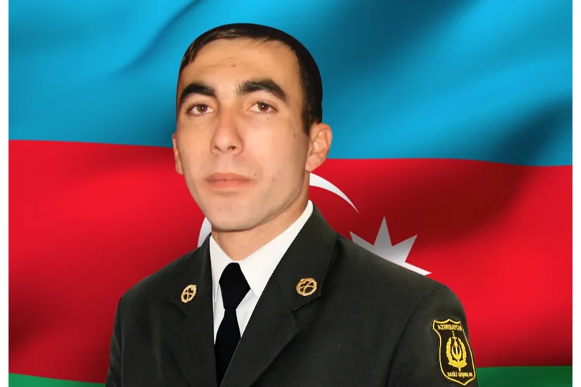 Ставший шехидом сержант Внутренних войск МВД Азербайджана