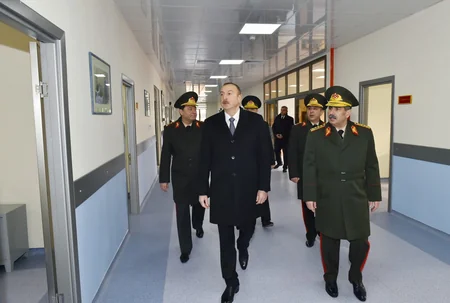 Ali Baş Komandan İlham Əliyev yeni hərbi şəhərciyin açılışında iştirak edib - YENİLƏNİB
