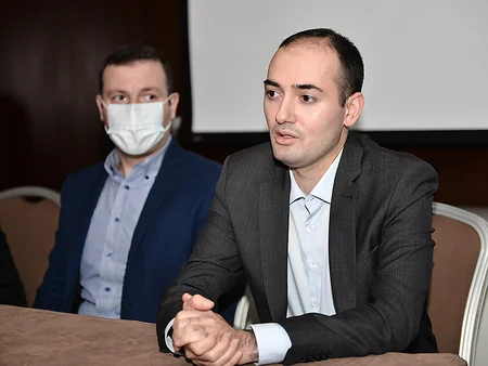 AFFA rəsmiləri yığma üzvləri ilə görüşüb
