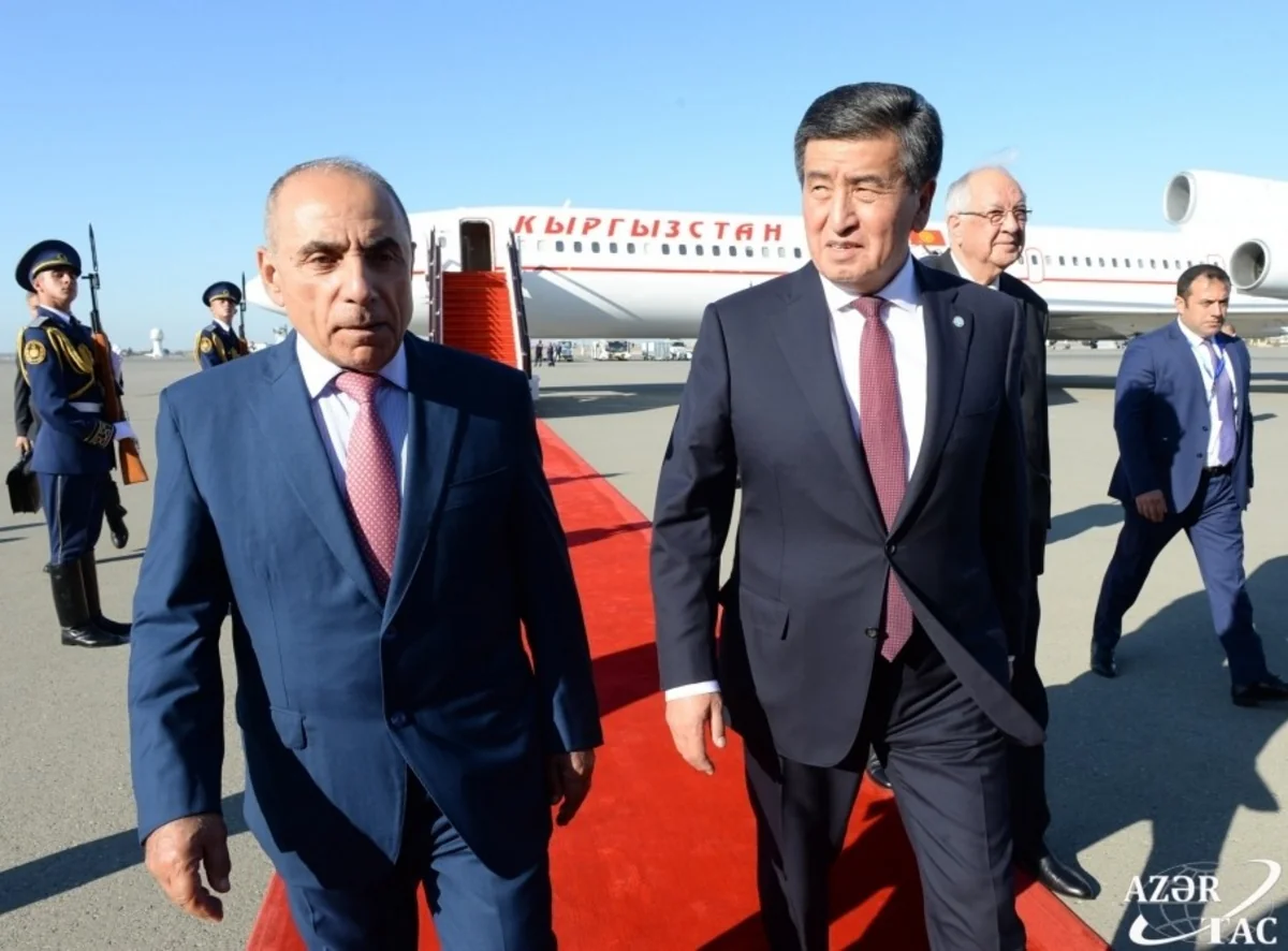 Kyrgyz President leaves for official visit to Azerbaijan
