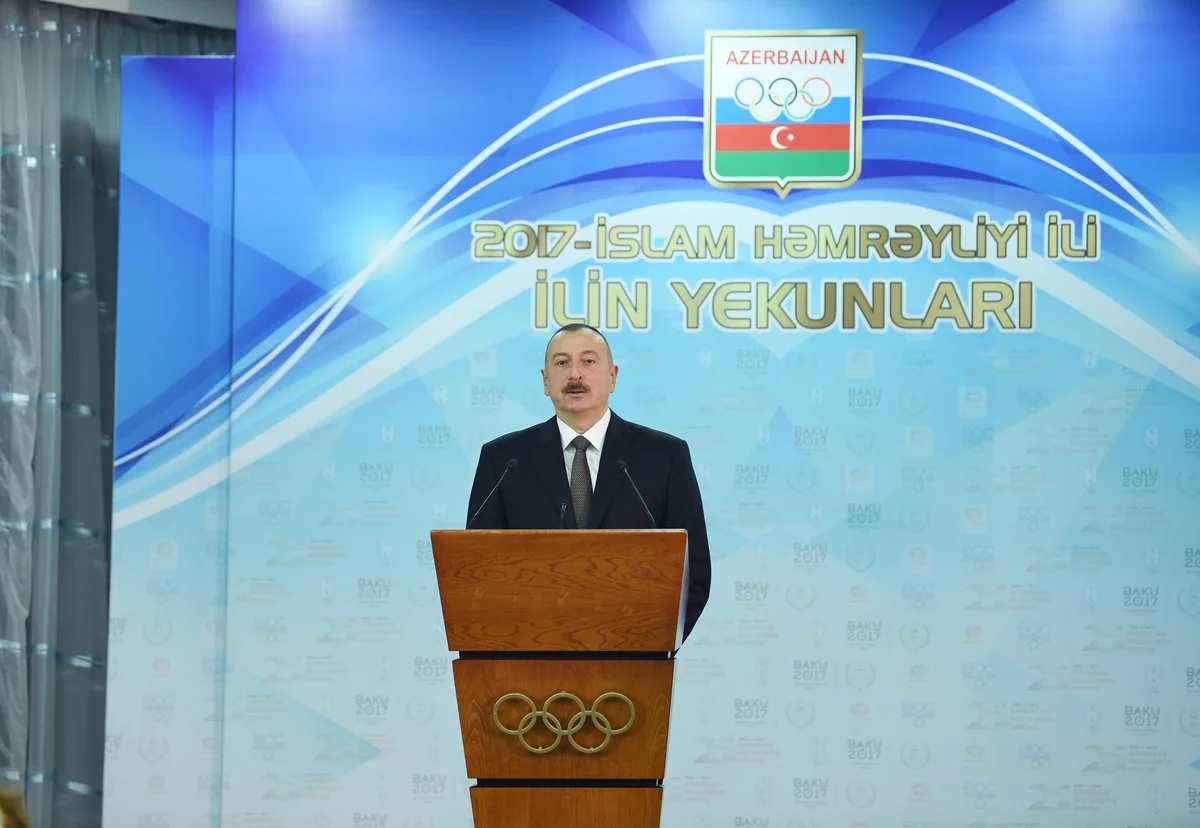 President Ilham Aliyev attends ceremony dedicated to sport results of 2017 - UPDATED