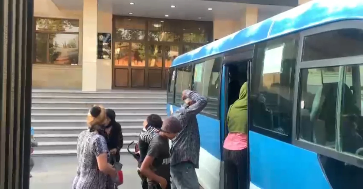 Gəncədə tüfeyli həyat tərzi keçirənlər və dilənçilər saxlanılıb