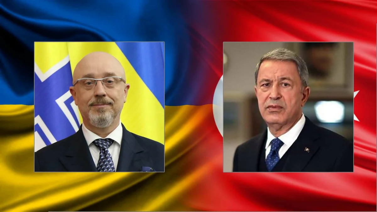 Turkish, Ukrainian defense ministers hold phone conversation
