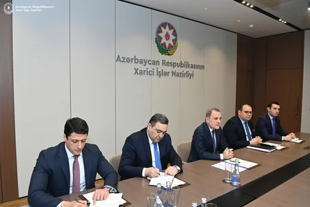 Azerbaijani FM informs Turkish side about latest steps taken for peace with Armenia