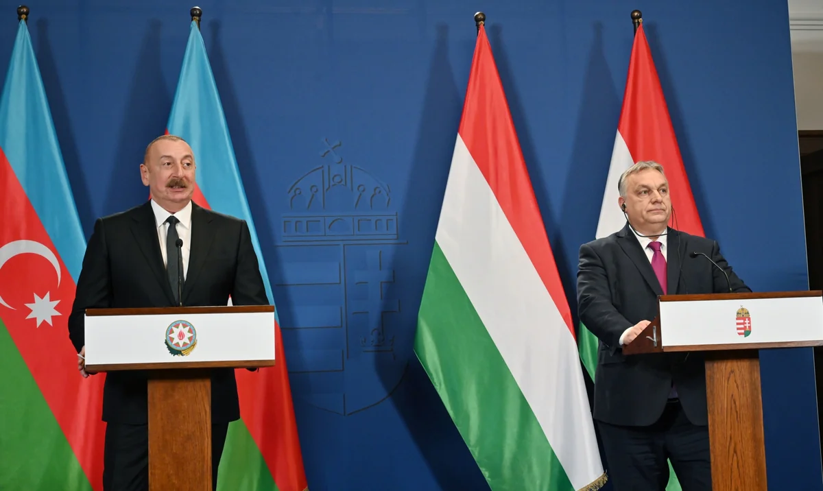 President Ilham Aliyev, Prime Minister of Hungary Viktor Orban make press statements