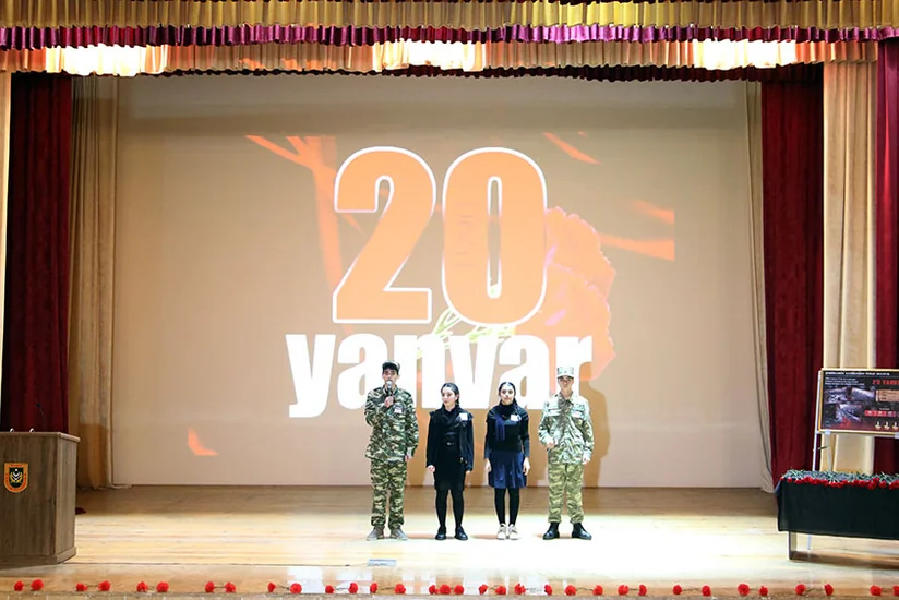 Naxçıvan Qarnizonu Qoşunlarında 20 Yanvar faciəsinin ildönümü qeyd edilib