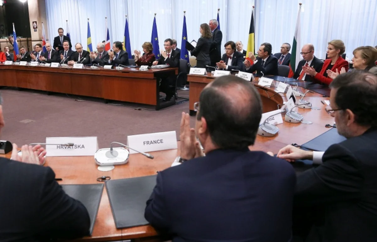 EU looking at blacklisting about 15 more Russians and Ukrainians and 4 organization