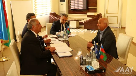 Saleh Məmmədov Qazaxda vətəndaşları qəbul edib