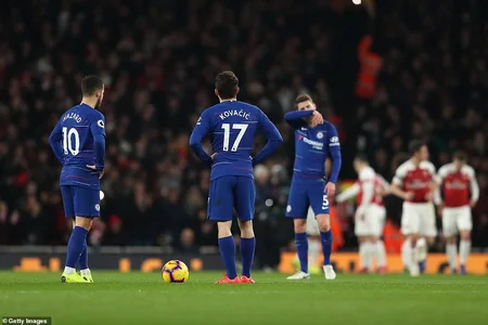 London derbisində Arsenal Çelsini məğlub edib