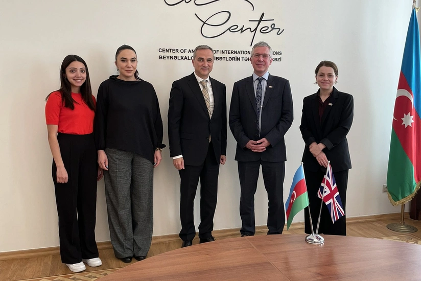 Britaniya səfiri BMTM-nin sədri ilə görüşüb