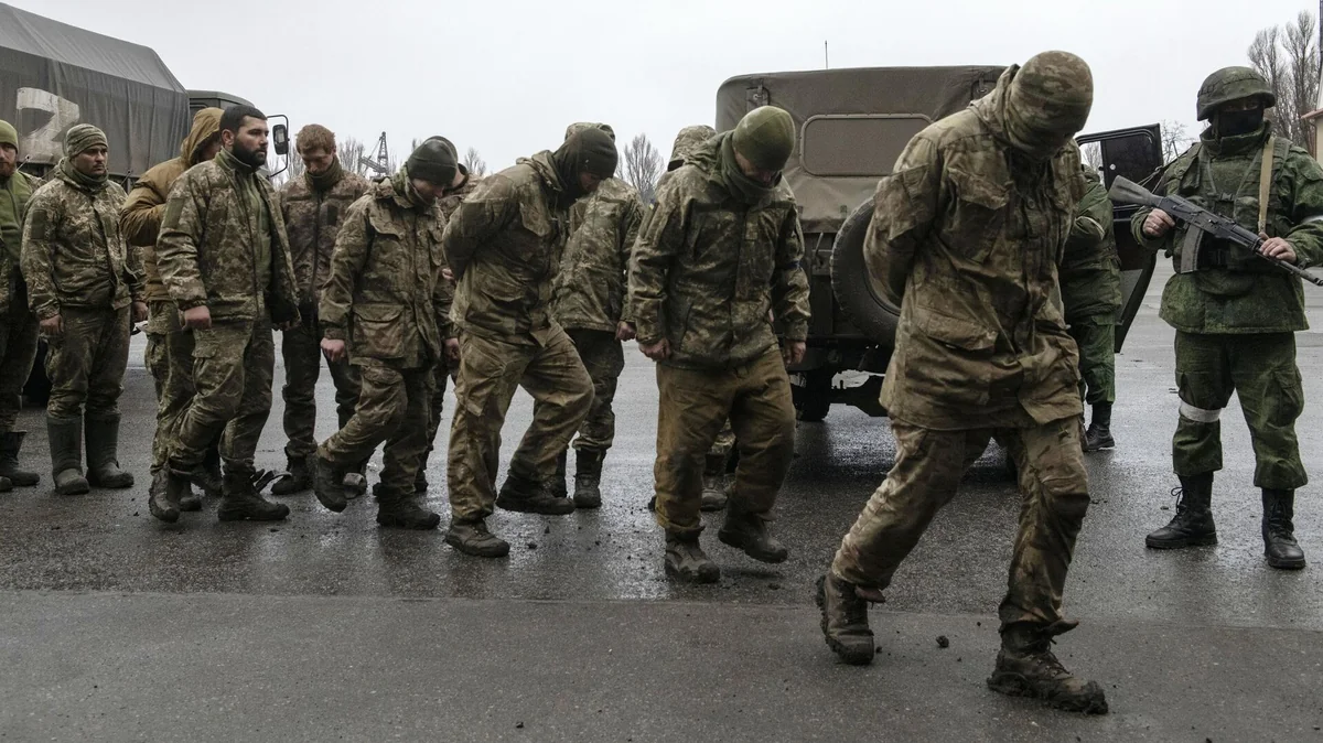 Россия и Украина провели обмен пленными по формуле 40 на 44