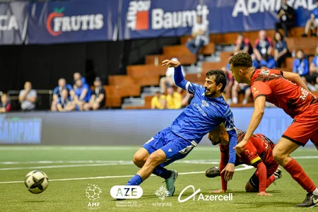 Azərbaycanın minifutbol millisi Avropa çempionatına qələbə ilə başlayıb