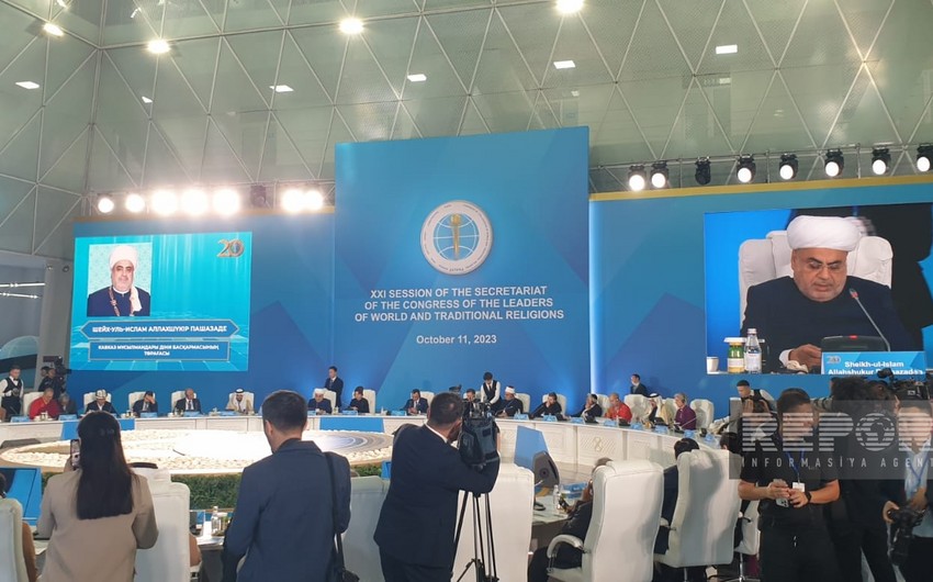 Allahşükür Paşazadə: Dini simvolların və ziyarətgahların təhqir olunmasına etiraz etmək lazımdır
