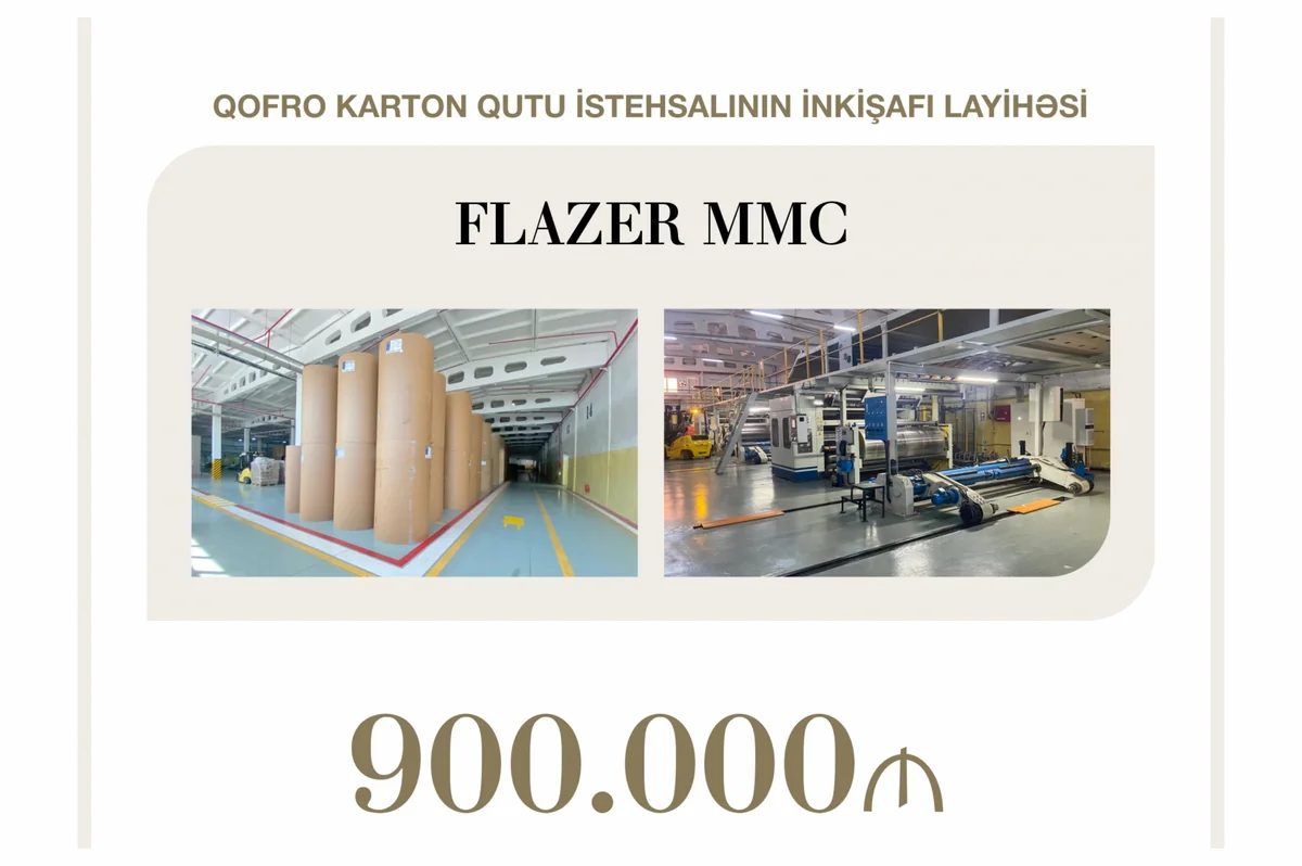 Azerbaijan allocates more than half a million dollars in concessional loan for corrugated fiberboard boxes production