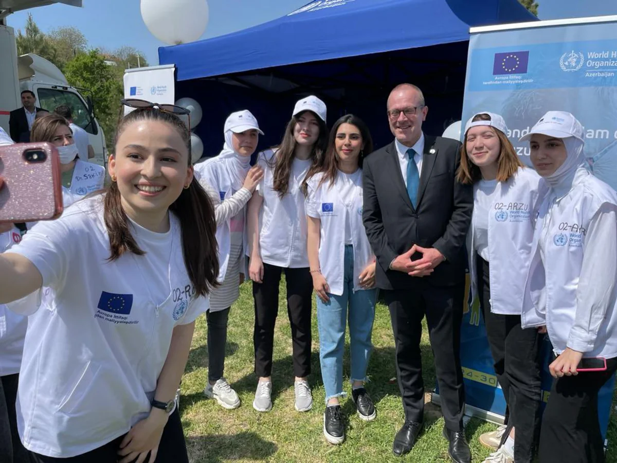 Региональный директор ВОЗ поделился впечатлениями о неделе иммунизации в Шамахе