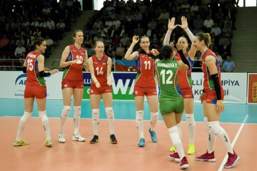 Azərbaycanın voleybol millisi Ukrayna yığmasına qalib gəlib
