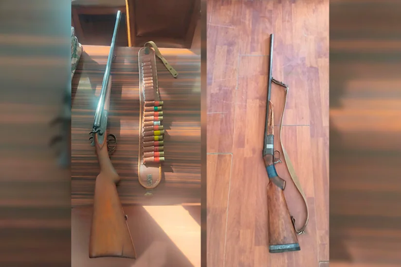 Ağsu və Mingəçevir sakinləri odlu silahları polisə könüllü təhvil veriblər