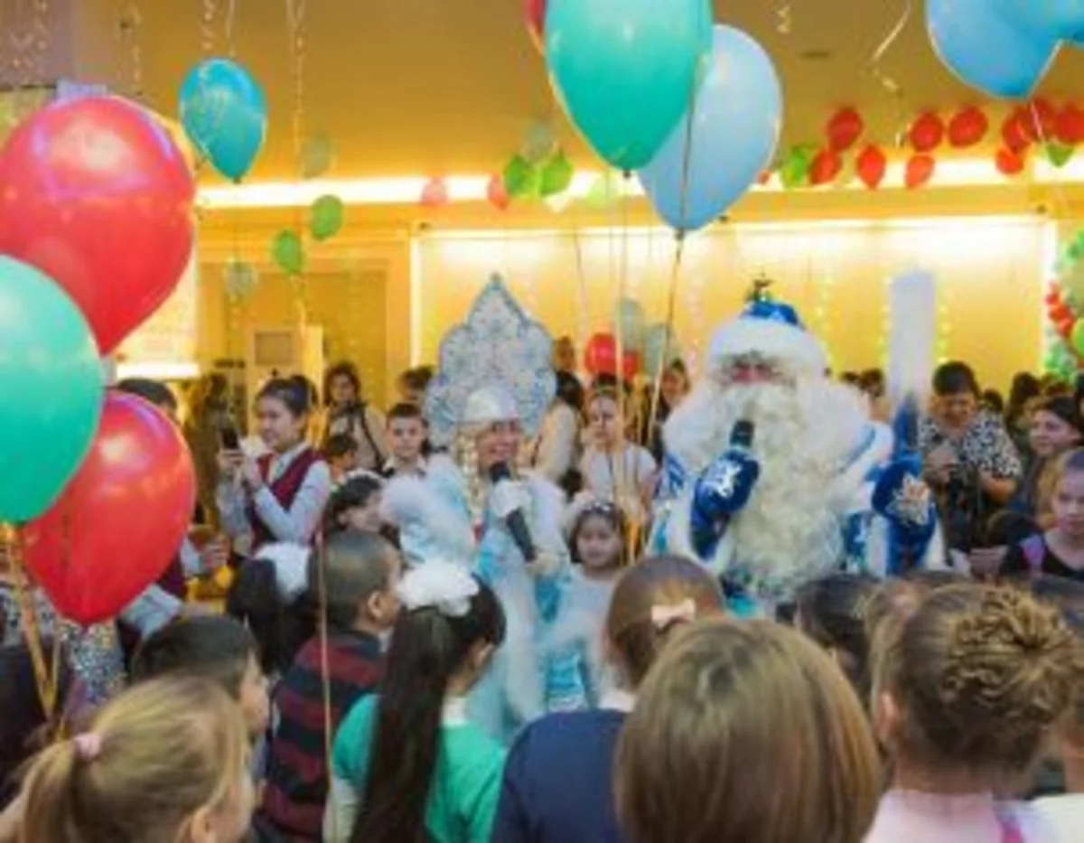 Festivity arranged in Moscow by Russian Representative Office of Heydar Aliyev Foundation for orphans and children deprived of parental car