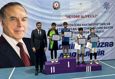Nizami rayonunda “Heydər Əliyev İli” çərçivəsində Badminton üzrə açıq turnir keçirilib