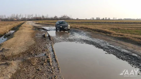 Bərdədə 11 yaşayış məntəqəsini birləşdirən yollar yenidən qurulur