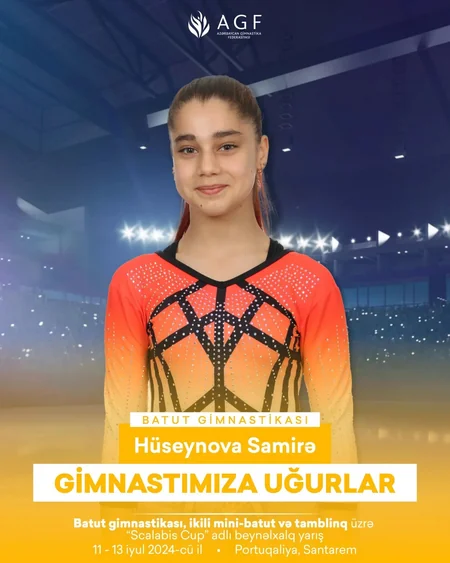 Azərbaycanı beynəlxalq turnirdə təmsil edəcək gimnastlar bəlli olub