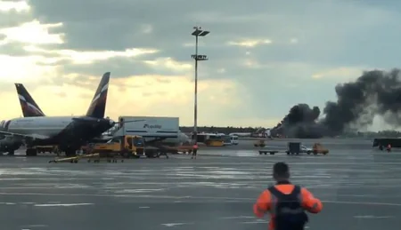 Moskvada təyyarə qəzası nəticəsində 41 ölüb - VİDEO - YENİLƏNİB-2