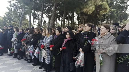 Sumqayıtda 20 Yanvar şəhidlərinin xatirəsi anılıb
