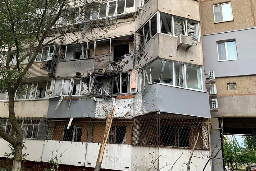 Xersonun atəşə tutulması nəticəsində 11 nəfər yaralanıb