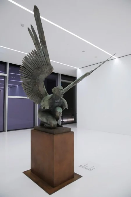 Leyla Aliyeva attended solo exhibition by renowned Mexican artist and sculptor