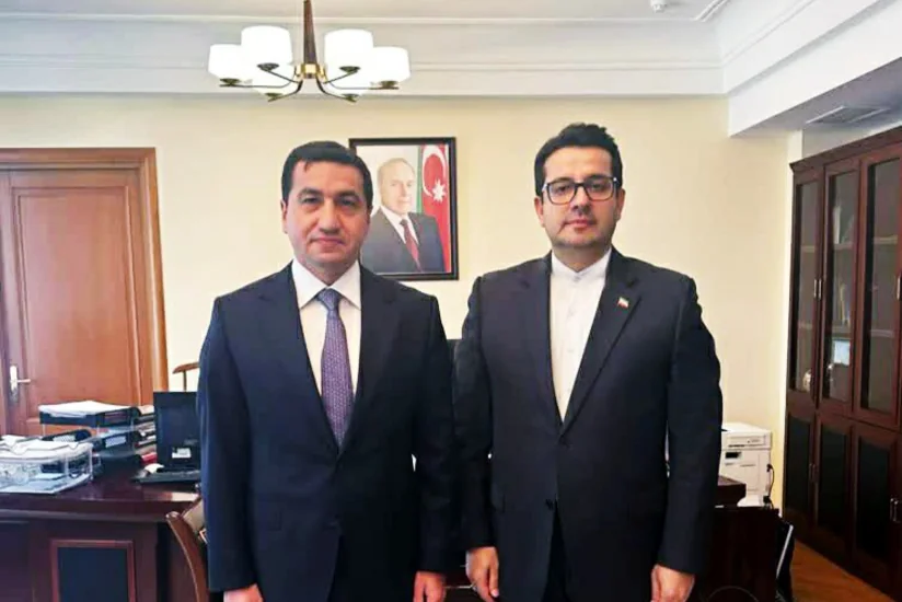 Hikmət Hacıyev İran səfiri ilə regional məsələləri müzakirə edib