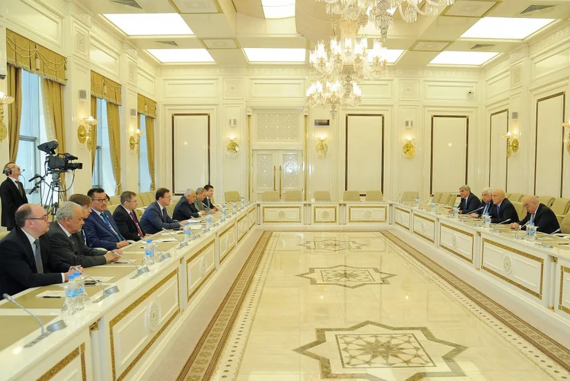 MDB Parlamentlərarası Assambleyasının müşahidəçi missiyasının üzvləri Milli Məclisdə olublar