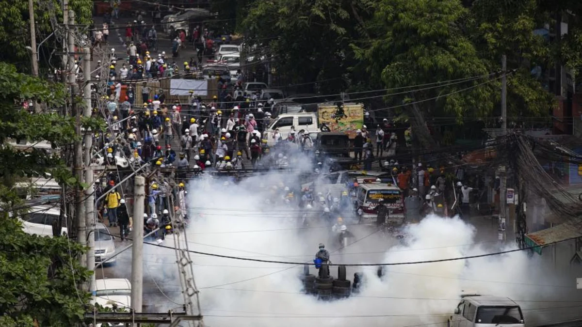 UN rights chief: At least 54 killed, 1,700 detained since Myanmar coup