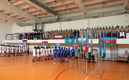 Volleyball competition was held between Sea Cup 2017 contest participants