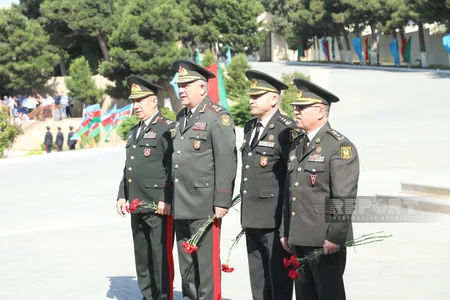 Cəmşid Naxçıvanski adına Hərbi Liseydə kursantların növbəti buraxılış mərasimi olub