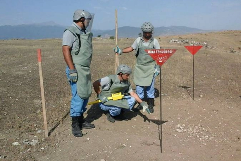 Ağdamda partlamış raket qalıqları aşkarlanıb