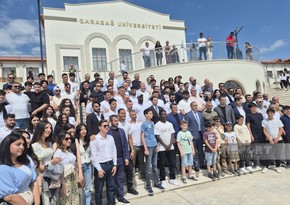 Qarabağın üzvləri Xankəndi şəhərinə səfər ediblər