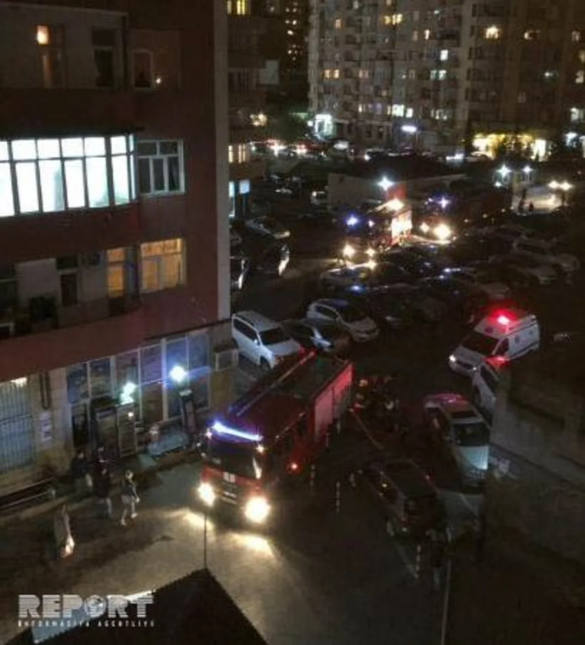 Bakının Yasamal rayonunda mənzildə yanğın baş verib