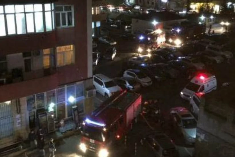В Ясамальском районе Баку произошел пожар