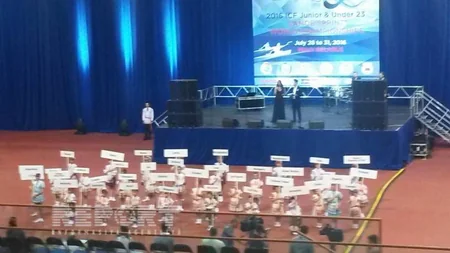 Belarusdakı Dünya çempionatında Beynəlxalq Kanoe Federasiyasının rəsmisinə etinasız münasibət göstərilib - FOTO