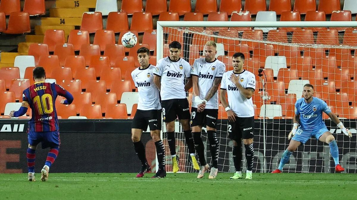 Lionel Messi scores 50th free-kick goal for Barcelona