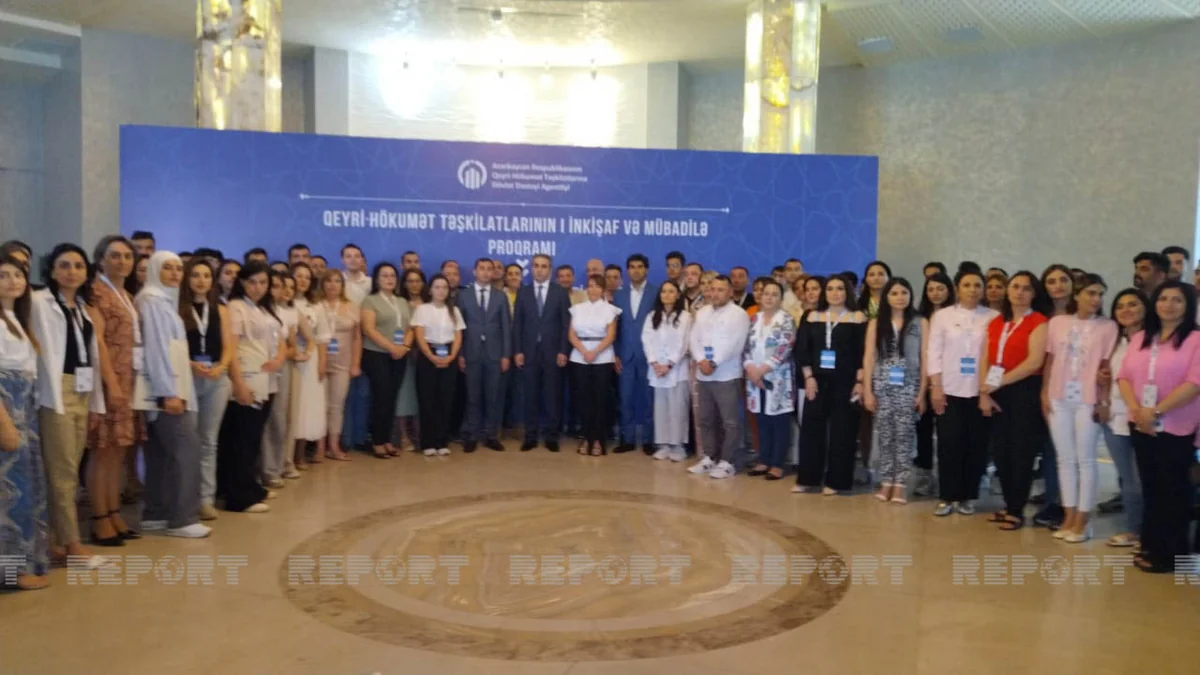 Mingəçevirdə QHT-lərin 1-ci İnkişaf və Mübadilə Proqramı keçirilir