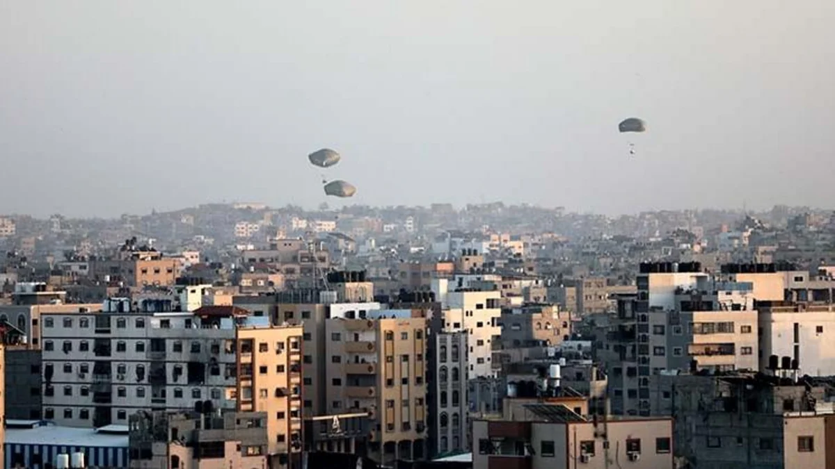 BƏƏ Qəzza zolağına 400 ton humanitar yardım çatdırıb