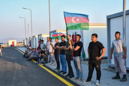 ANAMA-nın minatəmizləmə komandaları arasında futbol turnirinin final oyunu keçirilib