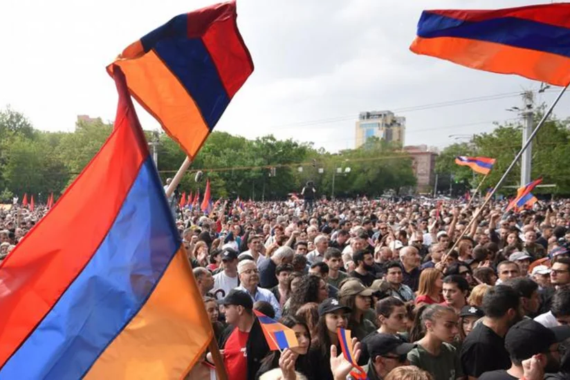Полиция Еревана освободила всех задержанных протестующих