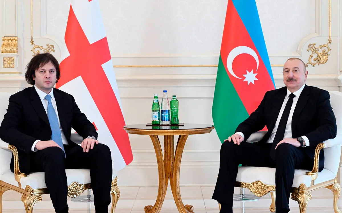 Gürcüstanın Baş naziri Prezident İlham Əliyevi təbrik edib