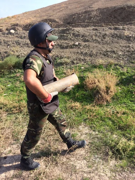 Xızı Yaşıllaşdırma İdarəsinin ərazisindən partlamamış hərbi sursatlar tapılıb
