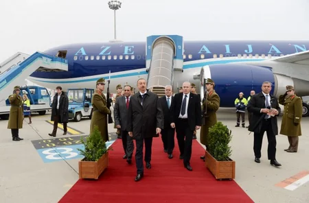 Azərbaycan Prezidenti Macarıstana işgüzar səfərə gedib